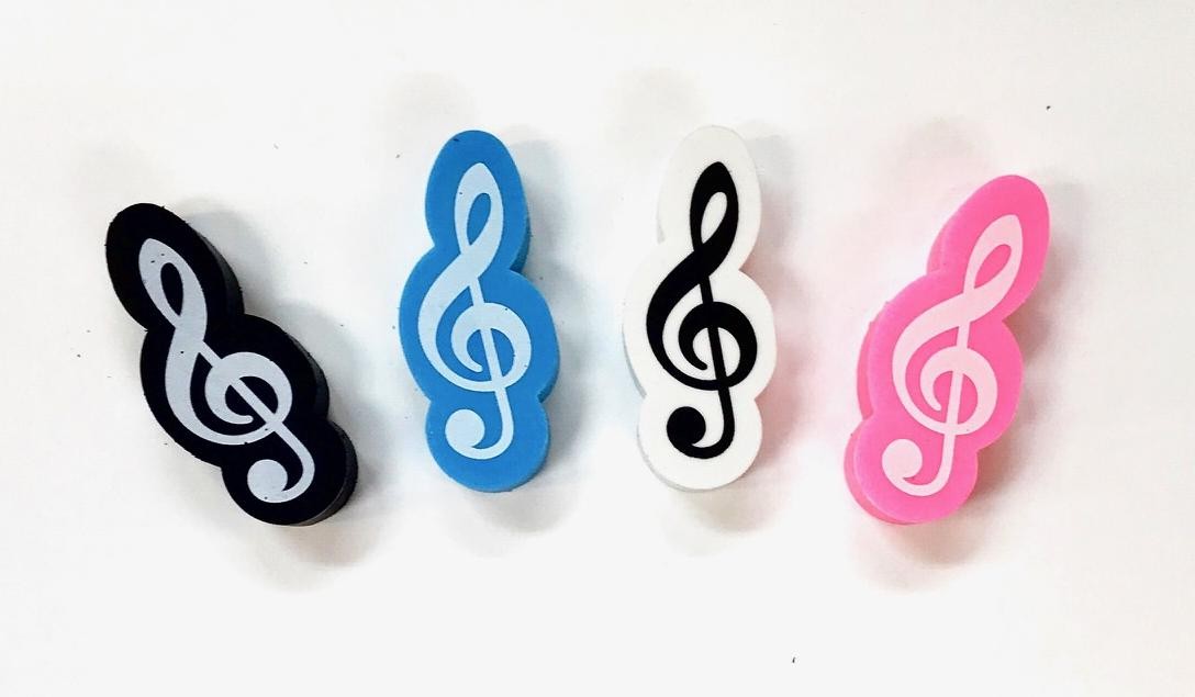 Treble Clef Eraser